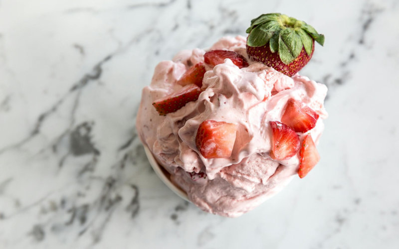 Creamy Homemade Strawberry Ice Cream Recipe